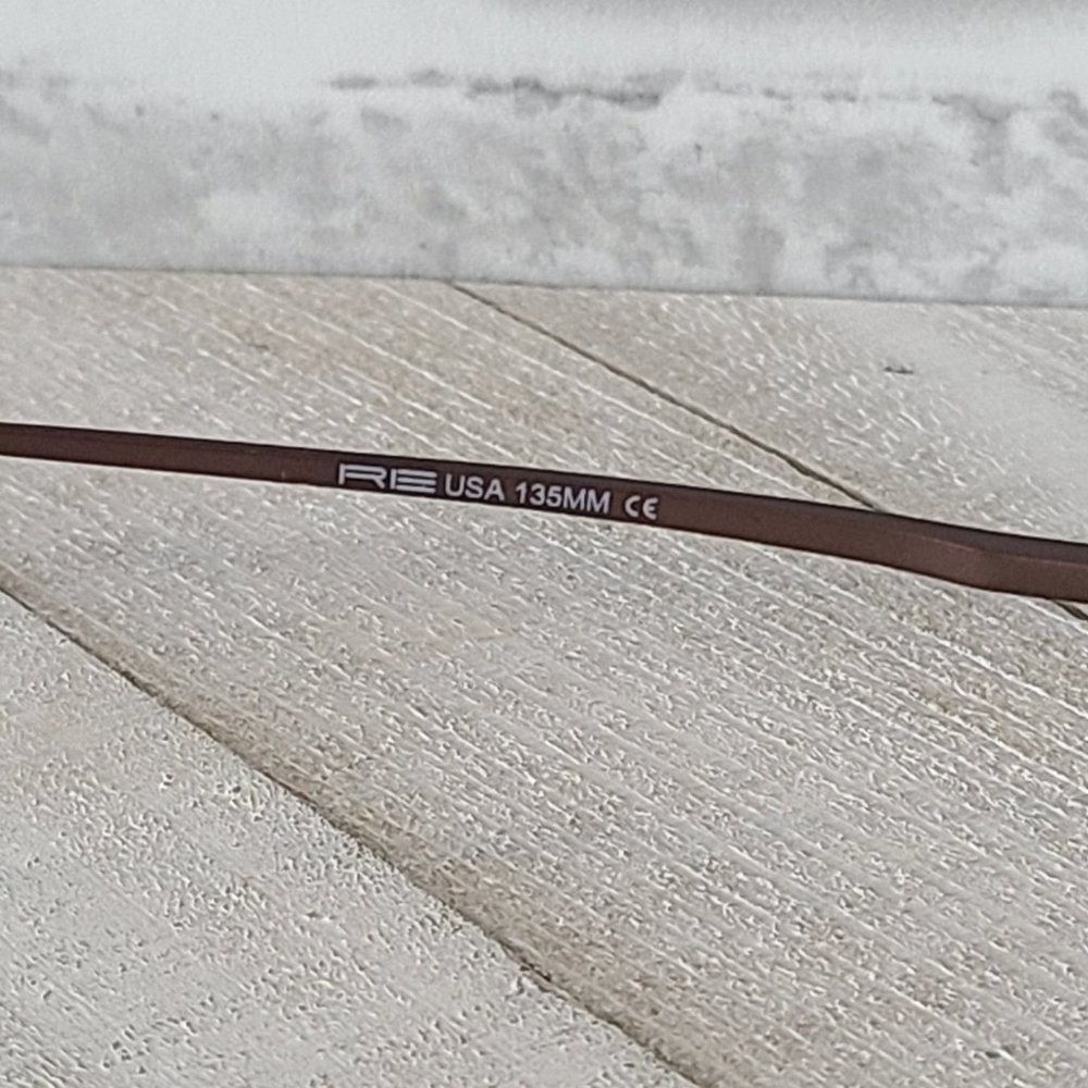 Randolph RE Vista Italy Oval Glasses Eyewear Frames 47019 135mm - Picture 8 of 10